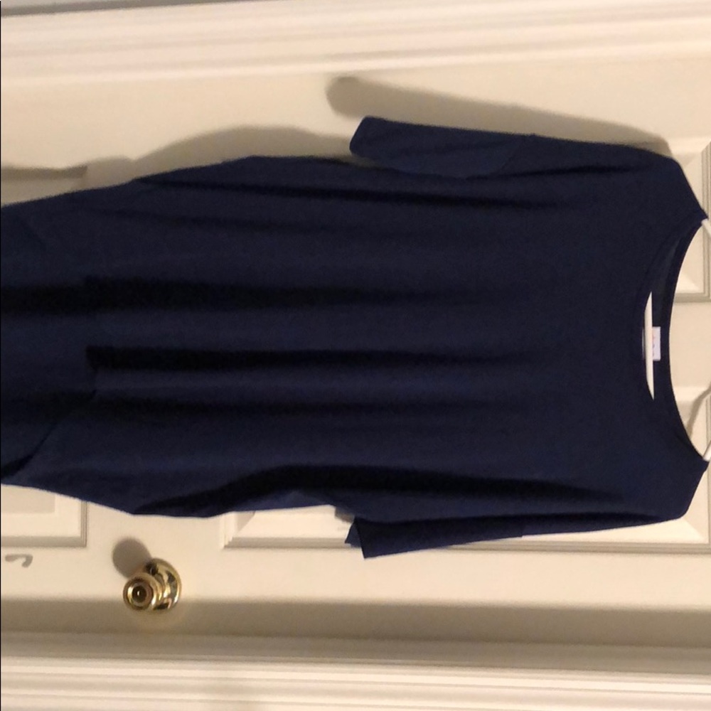 Lularoe Small Irma navy blue